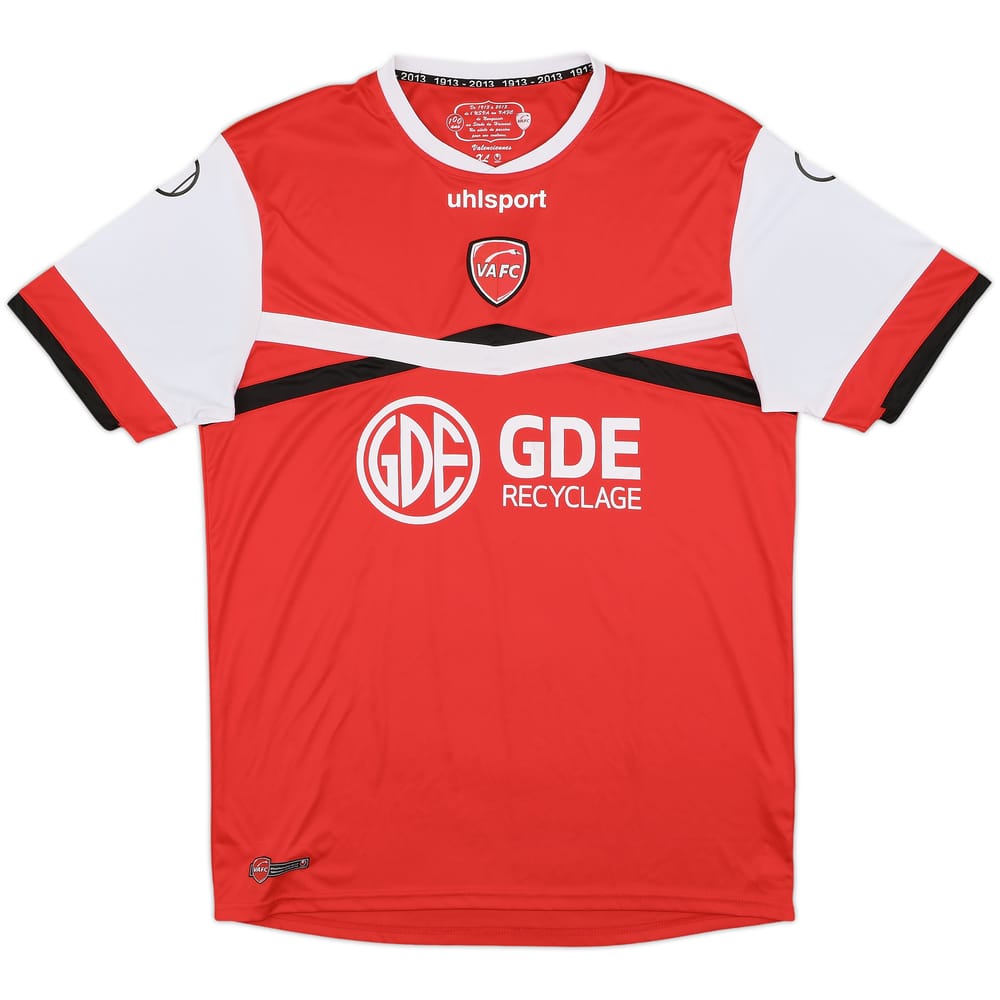 2013-14 Valenciennes Home Shirt - 8/10 - (XL)