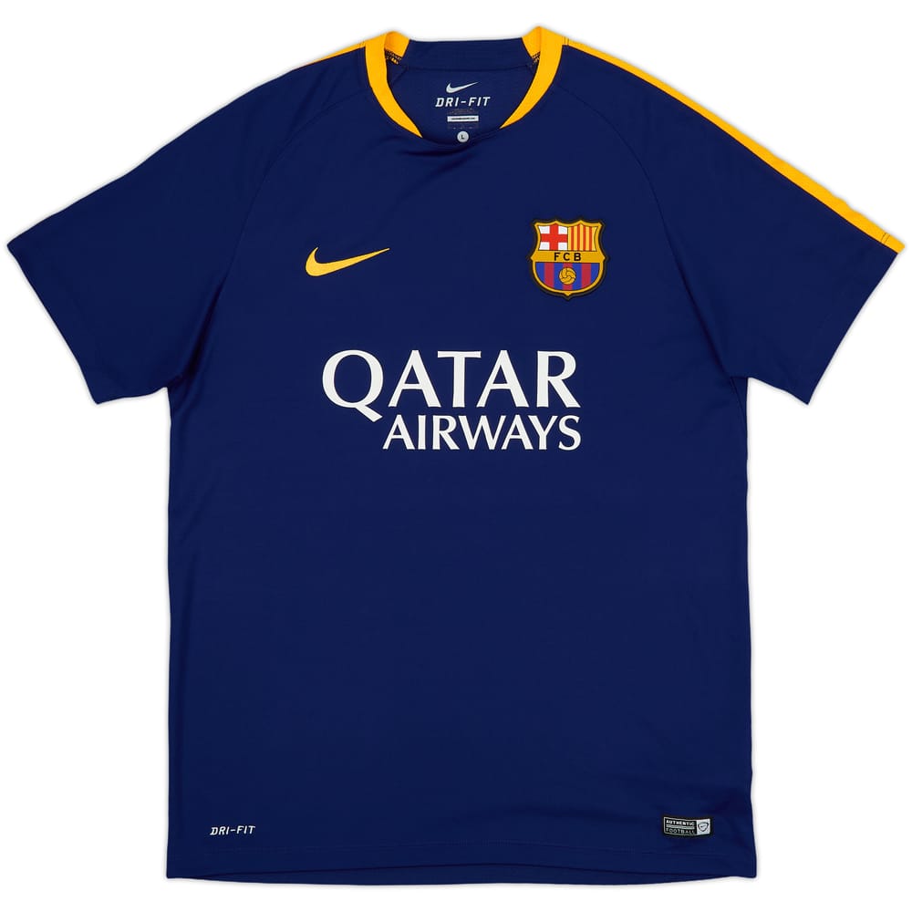 2015-16 Barcelona Nike Training Shirt - 9/10 - (L)