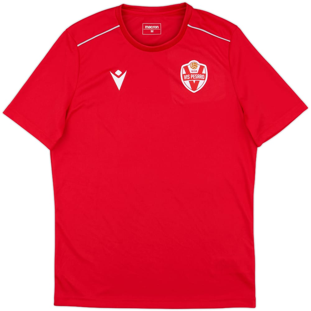 2021-22 Vis Pesaro Macron Training Shirt - 9/10 - (M)