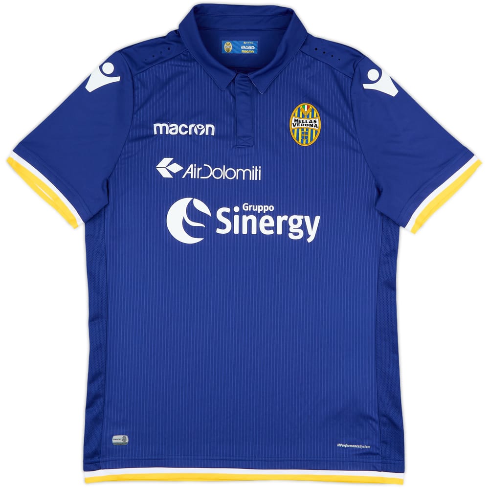 2018-19 Hellas Verona Home Shirt - 9/10 - (XL)