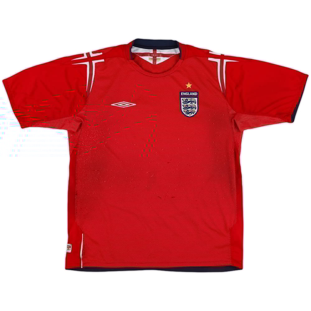 2004-06 England Away Shirt - 4/10 - (L)