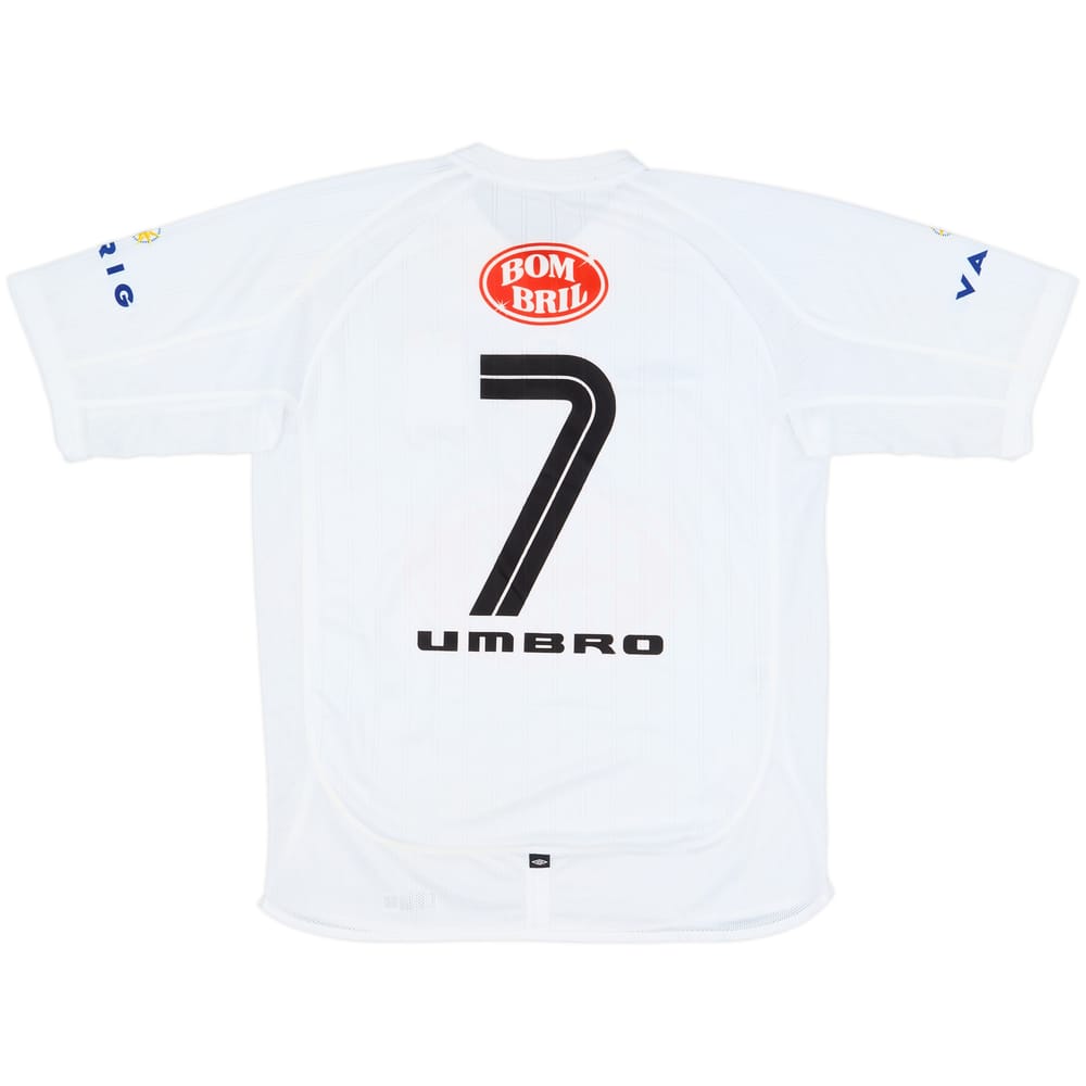 2003 Santos Home Shirt #7 - 9/10 - (M)