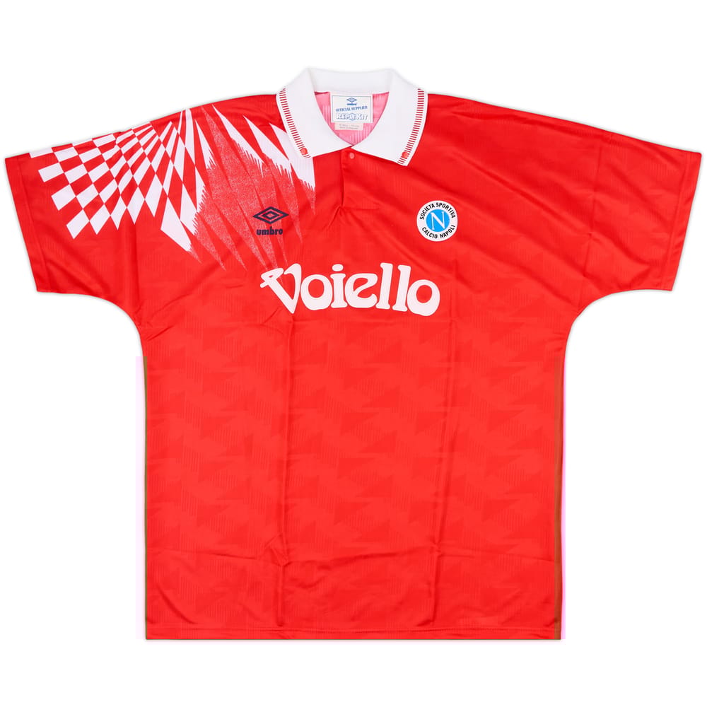 1991-93 Napoli Third Shirt - 10/10 - (XL)