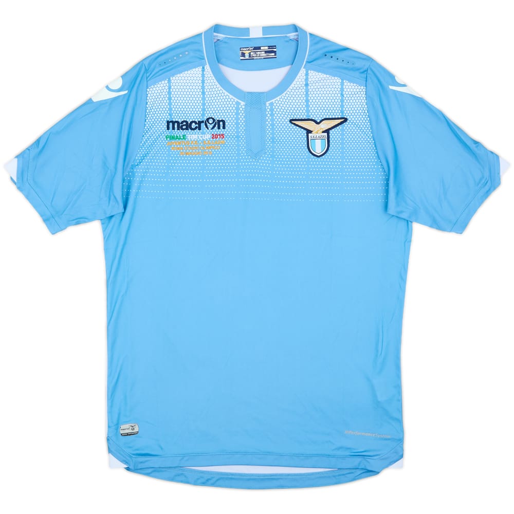 2015-16 Lazio 'Finale TIM Cup' Home Shirt - 9/10 - (M)