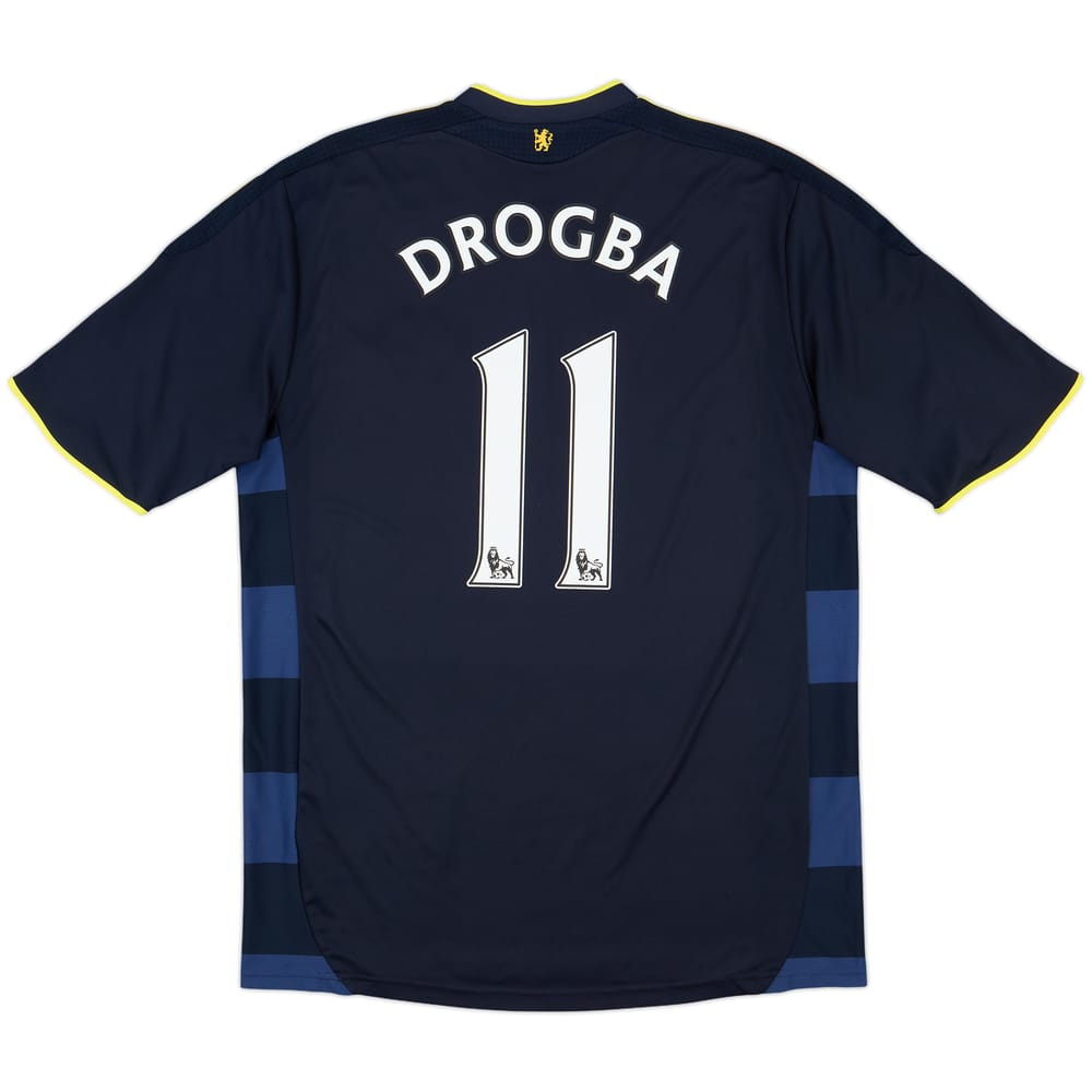2009-10 Chelsea Away Shirt Drogba #11 - 8/10 - (L)