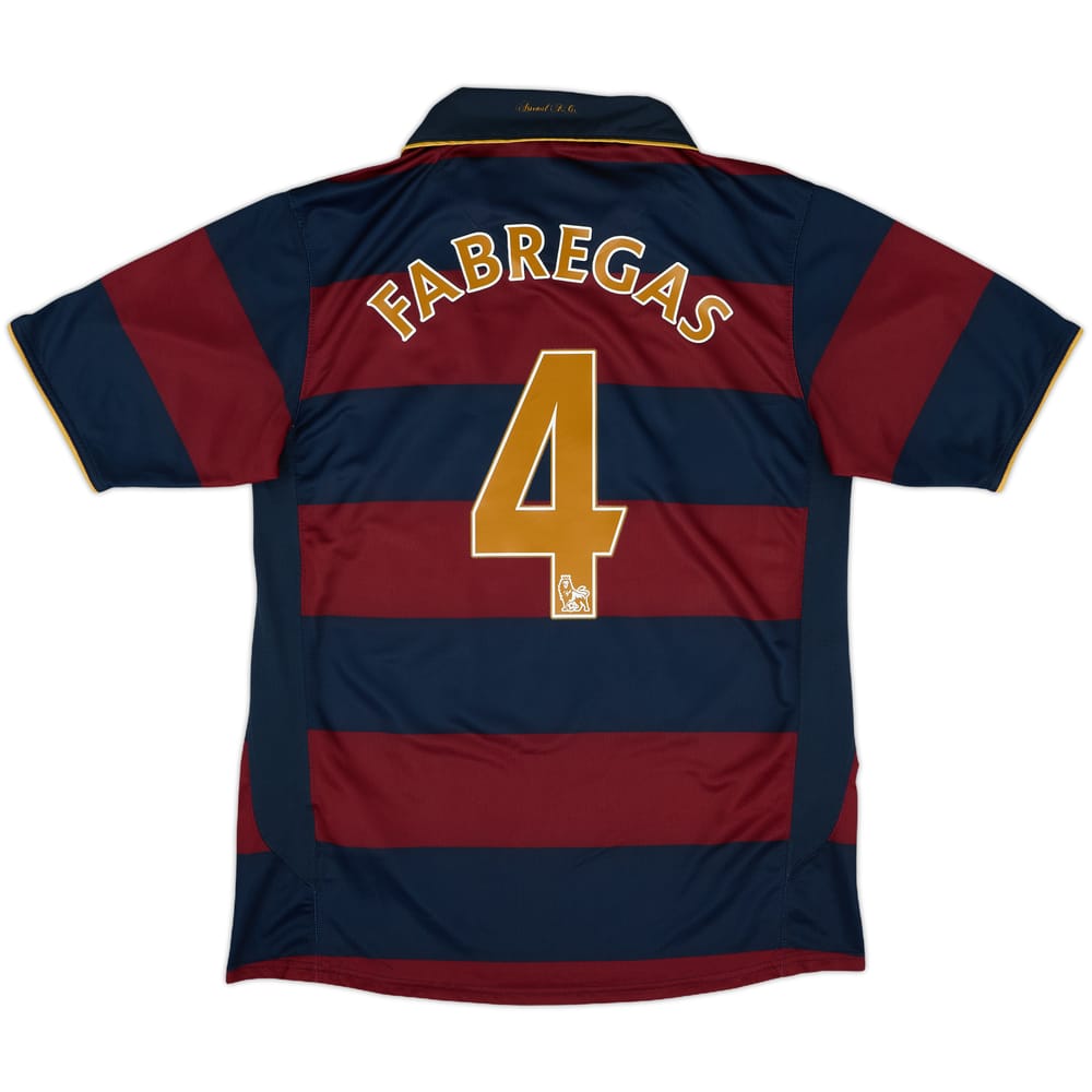 2007-08 Arsenal Third Shirt Fabregas #4 - 8/10 - (M)