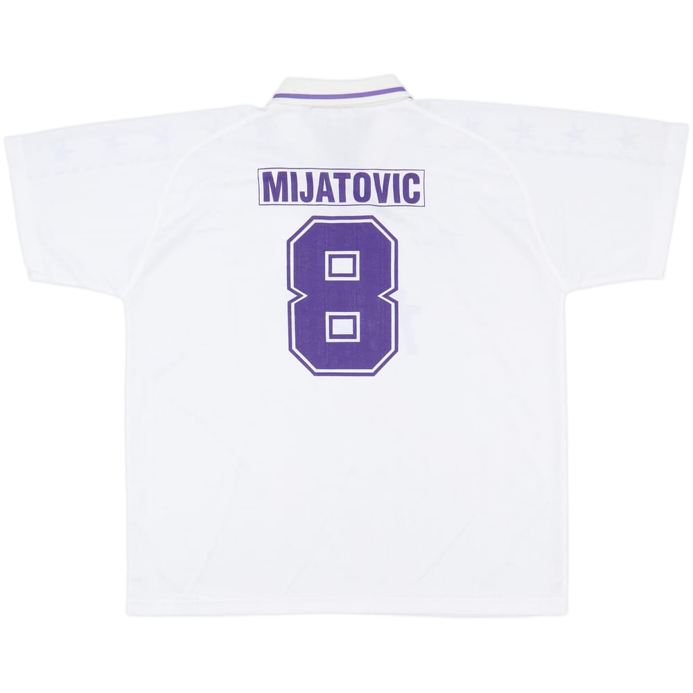 1996-97 Real Madrid Taquy Home Shirt Mijatovic #8 - 8/10 - (XXL)