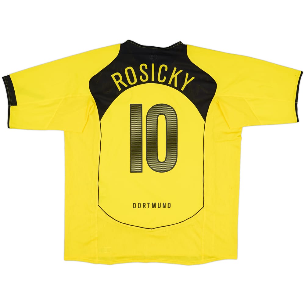 2004-05 Borussia Dortmund Home Shirt Rosicky #10 - 8/10 - (XXL)