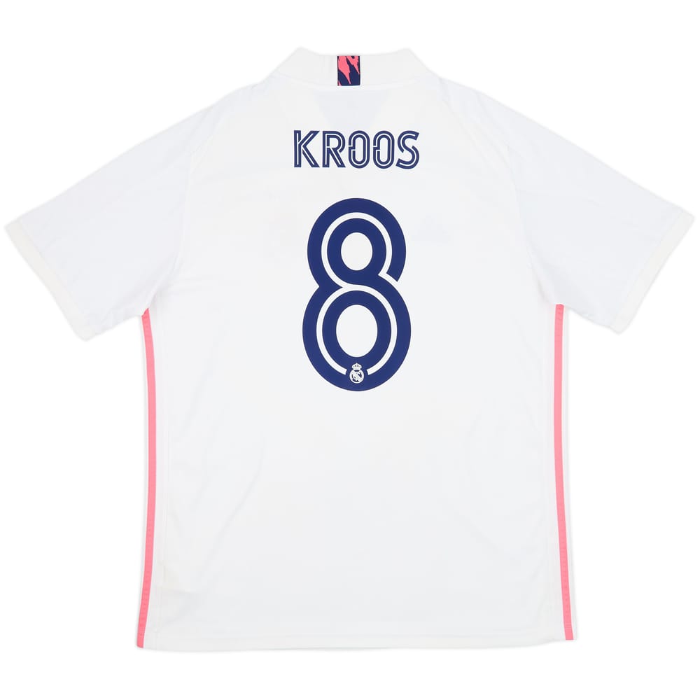 2020-21 Real Madrid Home Shirt Kroos #8 - 7/10 - (XL)