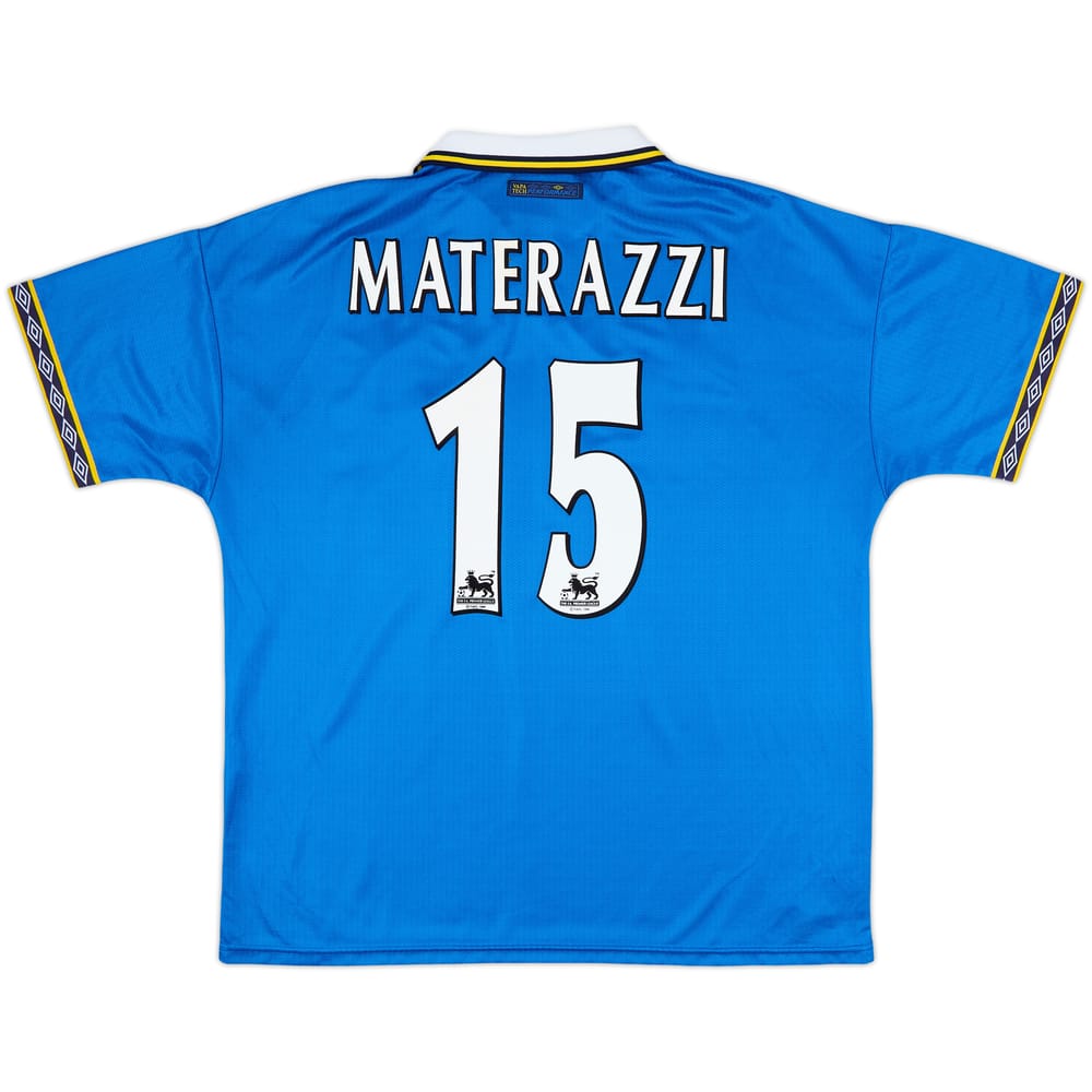 1997-99 Everton Home Shirt Materazzi #15 - 9/10 - (XXL)