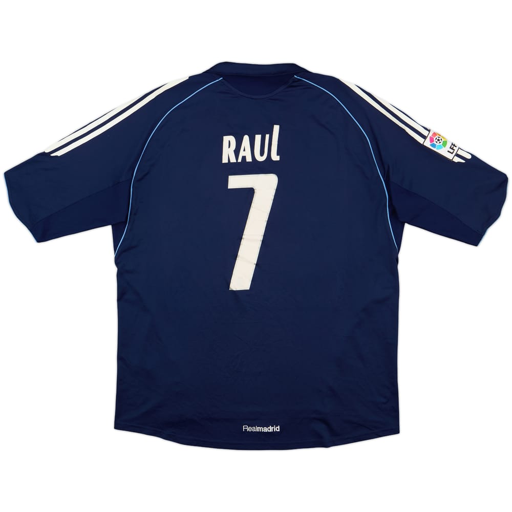 2005-06 Real Madrid Away Shirt Raul #7 - 8/10 - (XL)