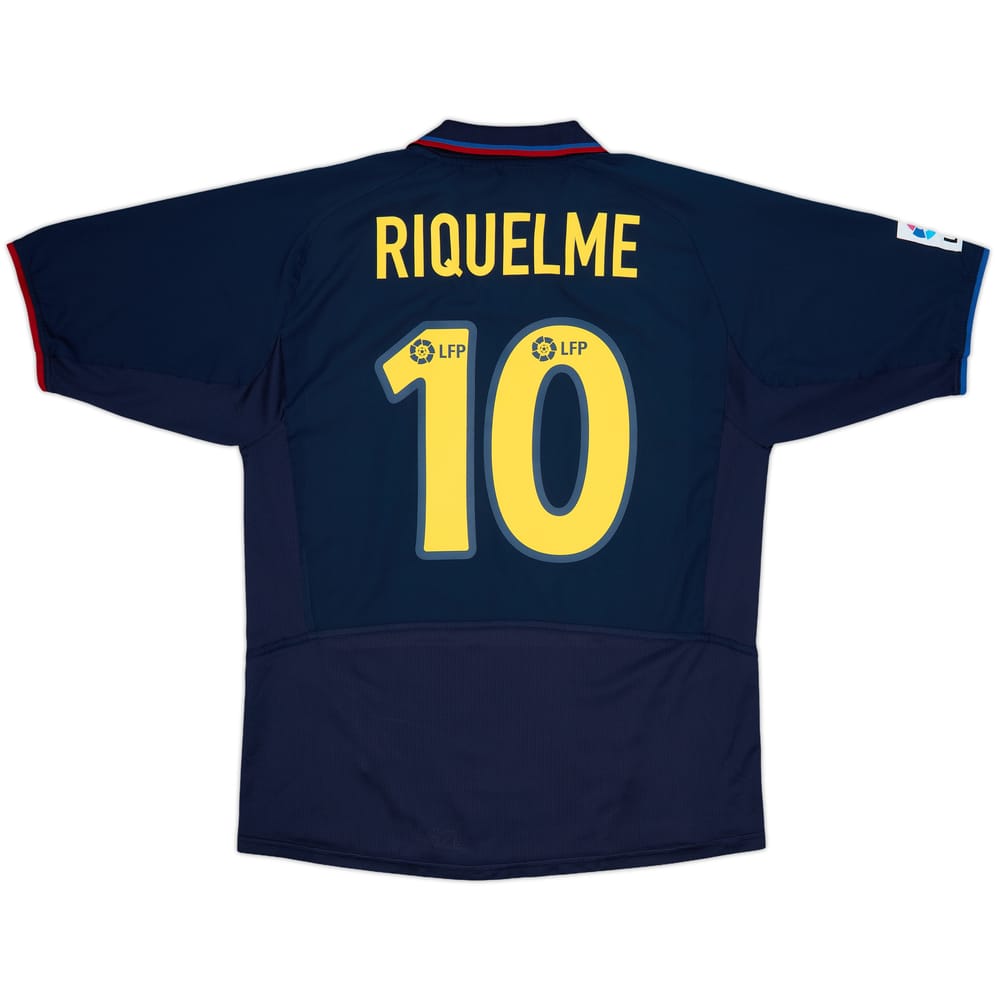 2002-03 Barcelona Away Shirt Riquelme #10 - 8/10 - (L)