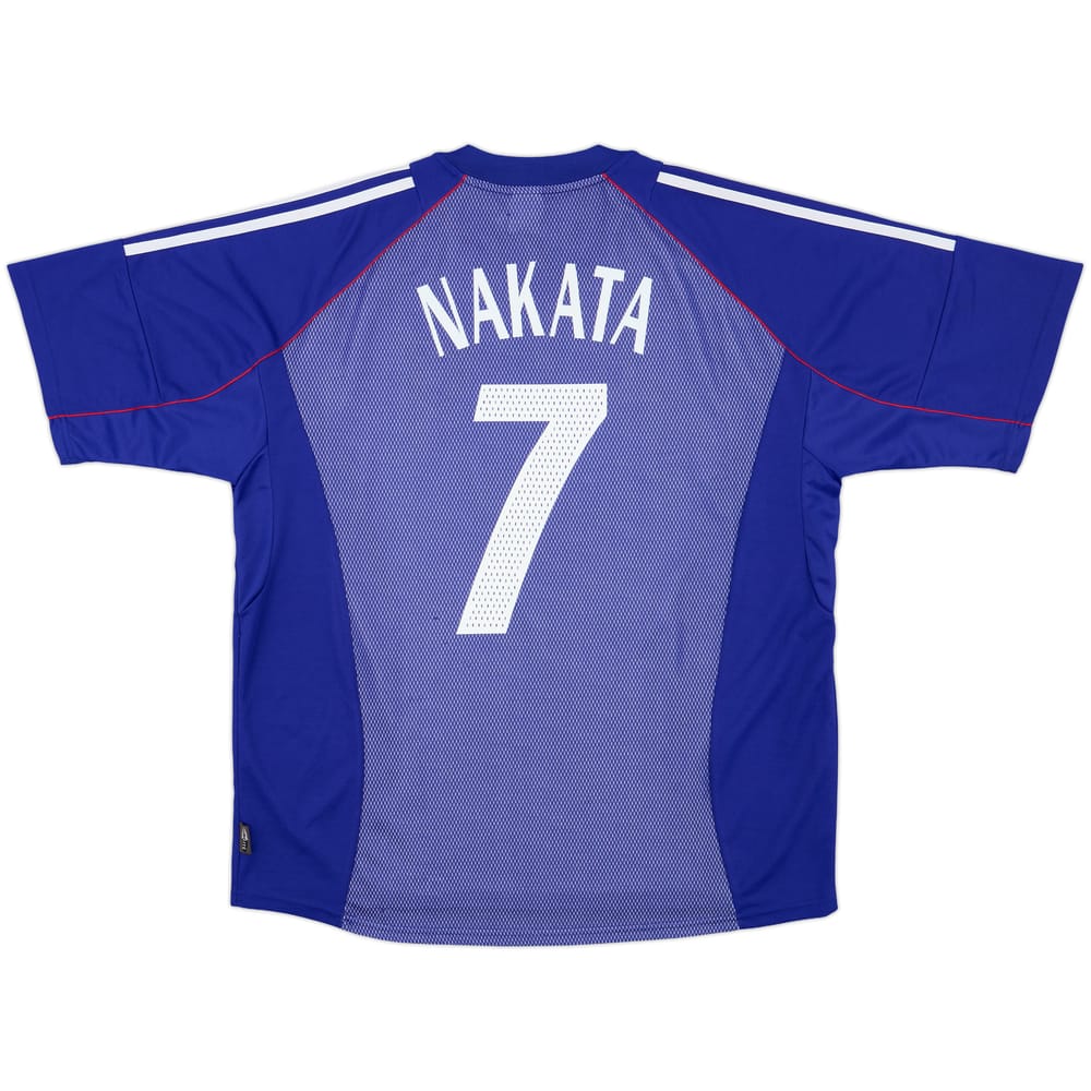 2002-04 Japan Home Shirt Nakata #7 - 8/10 - (XL)