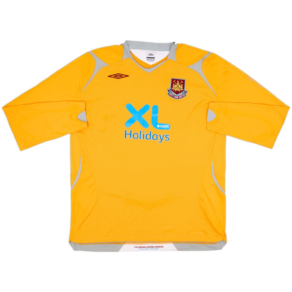 2008-09 West Ham GK Shirt - 7/10 - (XL)
