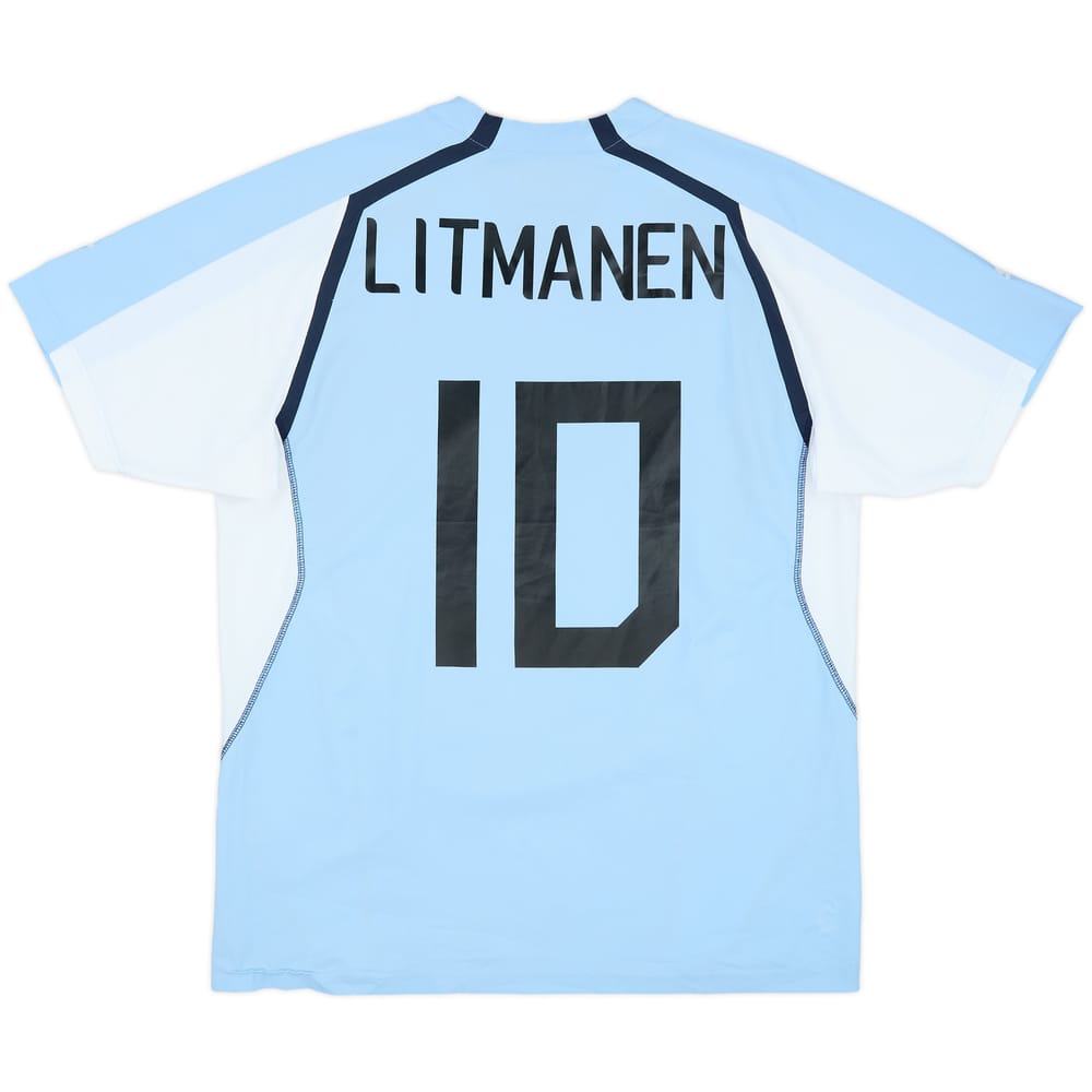2005-06 Malmo Home Shirt Litmanen #10 - 7/10 - (L)
