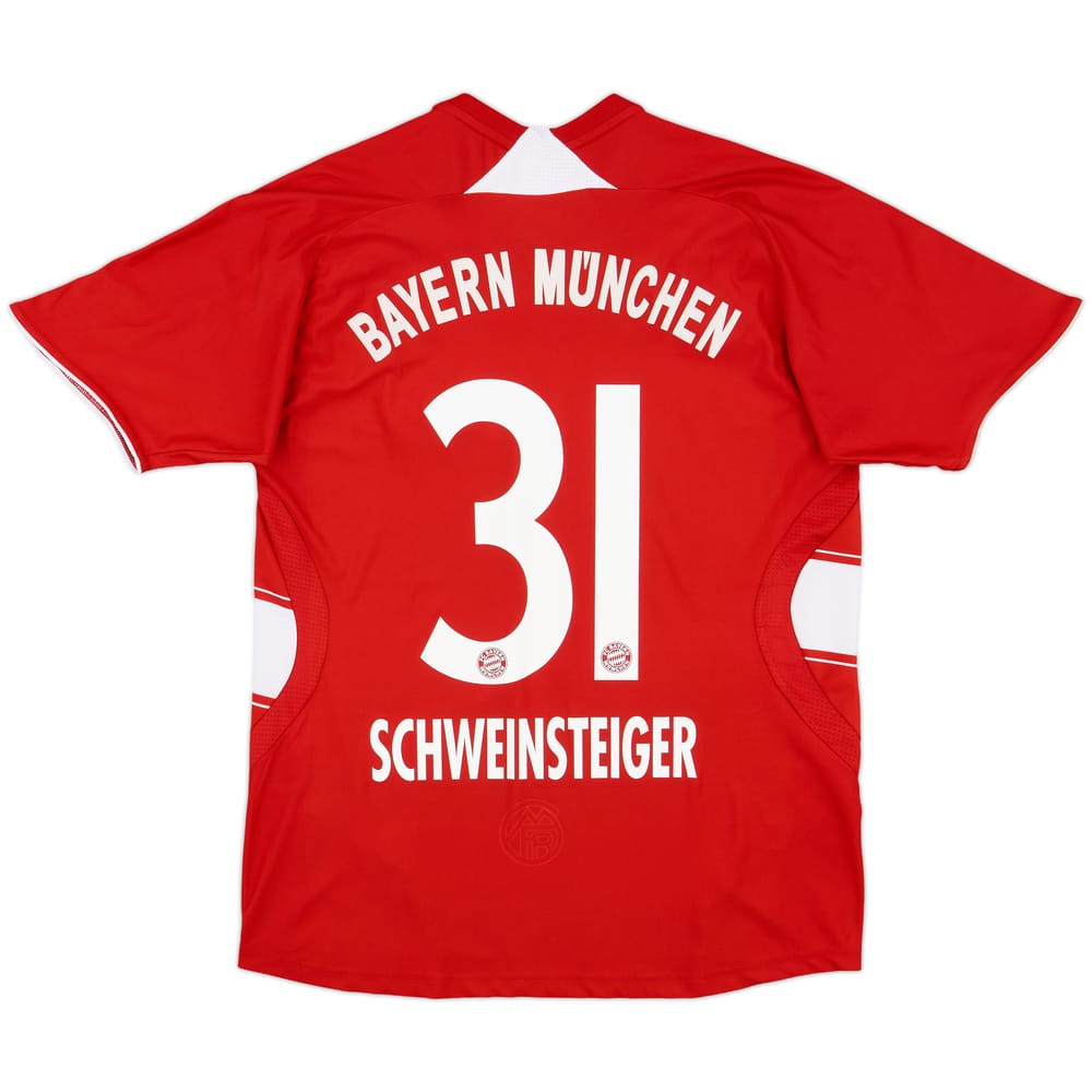 2008-09 Bayern Munich Home Shirt Schweinsteiger #31 - 7/10 - (XL.Boys)