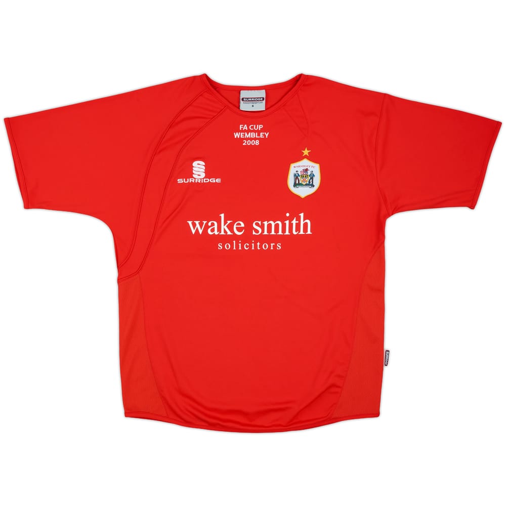 2007-08 Barnsley FA Cup Semi Final Home Shirt - 9/10 - (S)