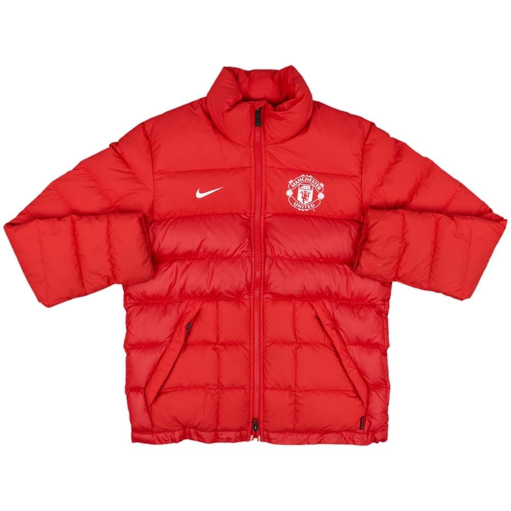 2013-14 Manchester United Nike Puffer Jacket - 10/10 - (L)