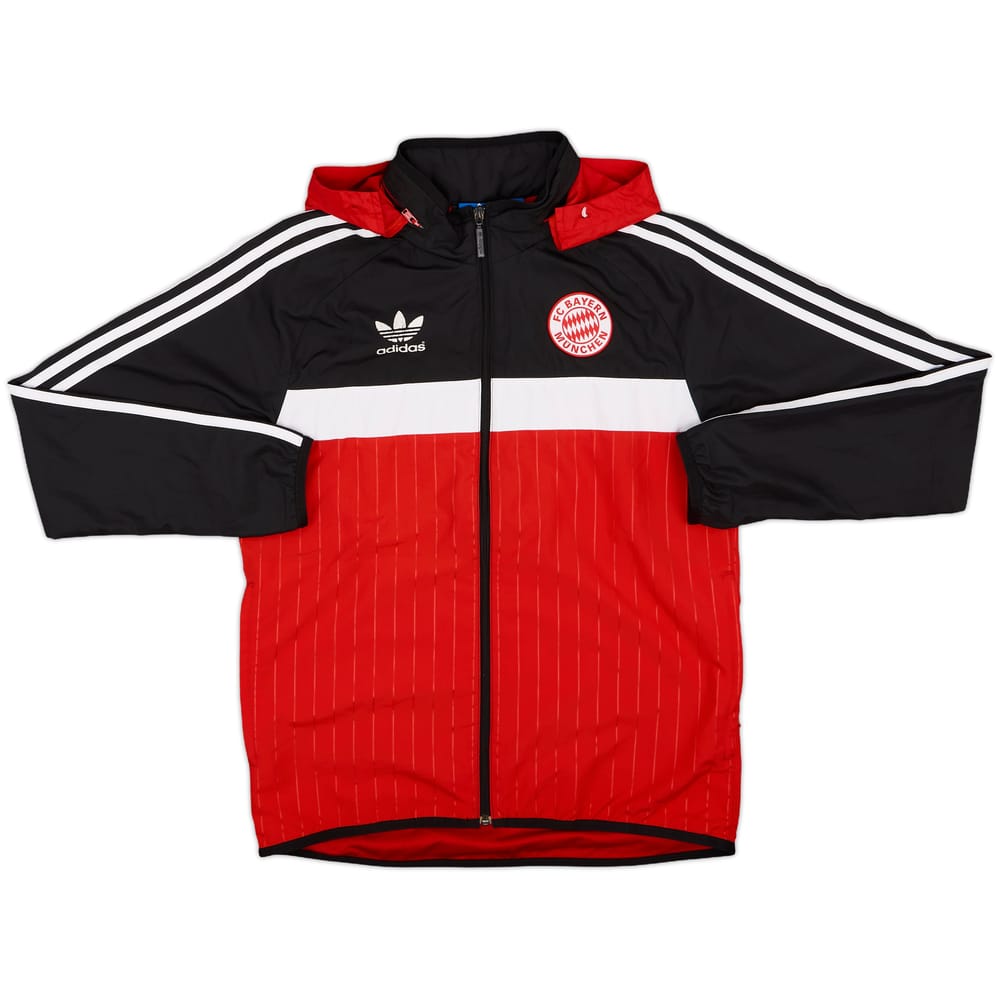 2015-16 Bayern Munich adidas Originals Hooded Track Jacket - 8/10 - (S)
