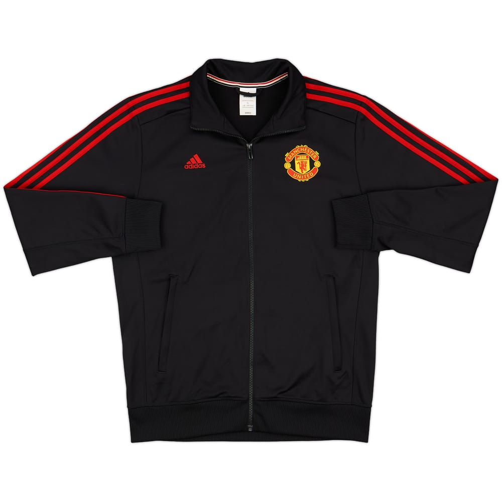 2015-16 Manchester United adidas Track Jacket - 8/10 - (XL)