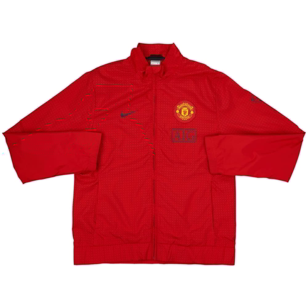 2008-09 Manchester United Nike Track Jacket - 8/10 - (L)