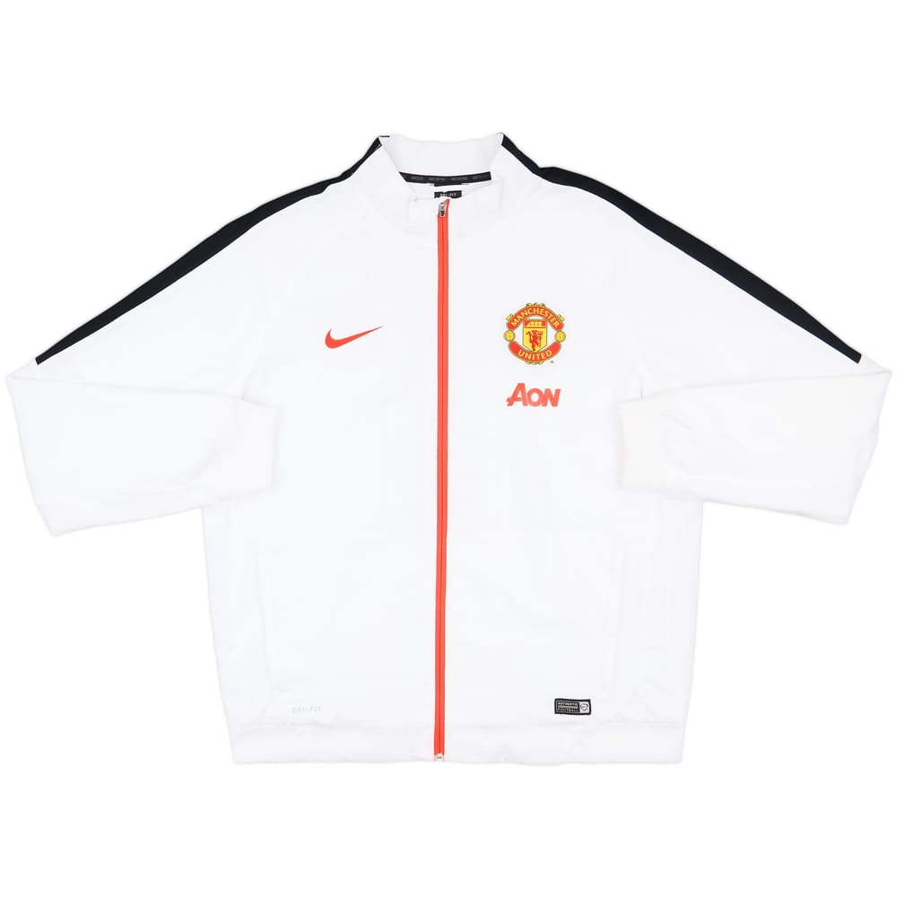 2014-15 Manchester United Nike Track Jacket - 8/10 - (XL)
