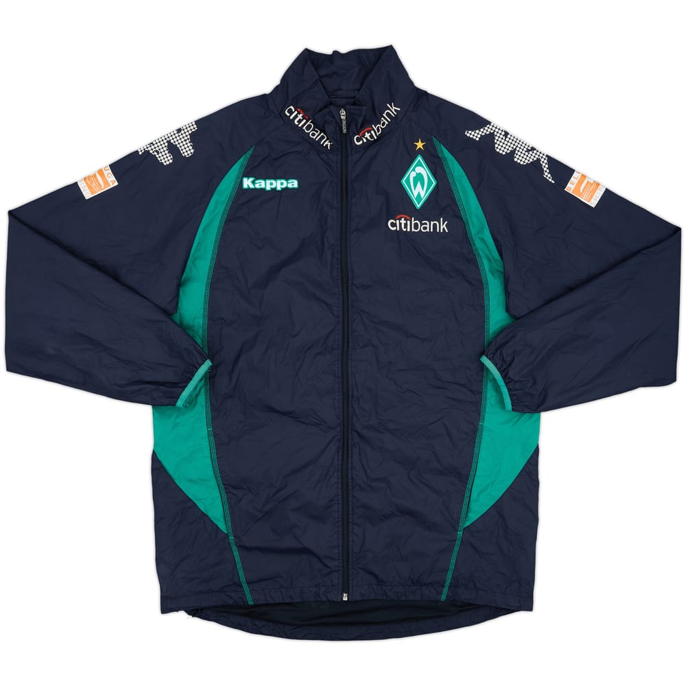 2008-09 Werder Bremen Player Issue Kappa Hooded Rain Jacket - 7/10 - (XXL)