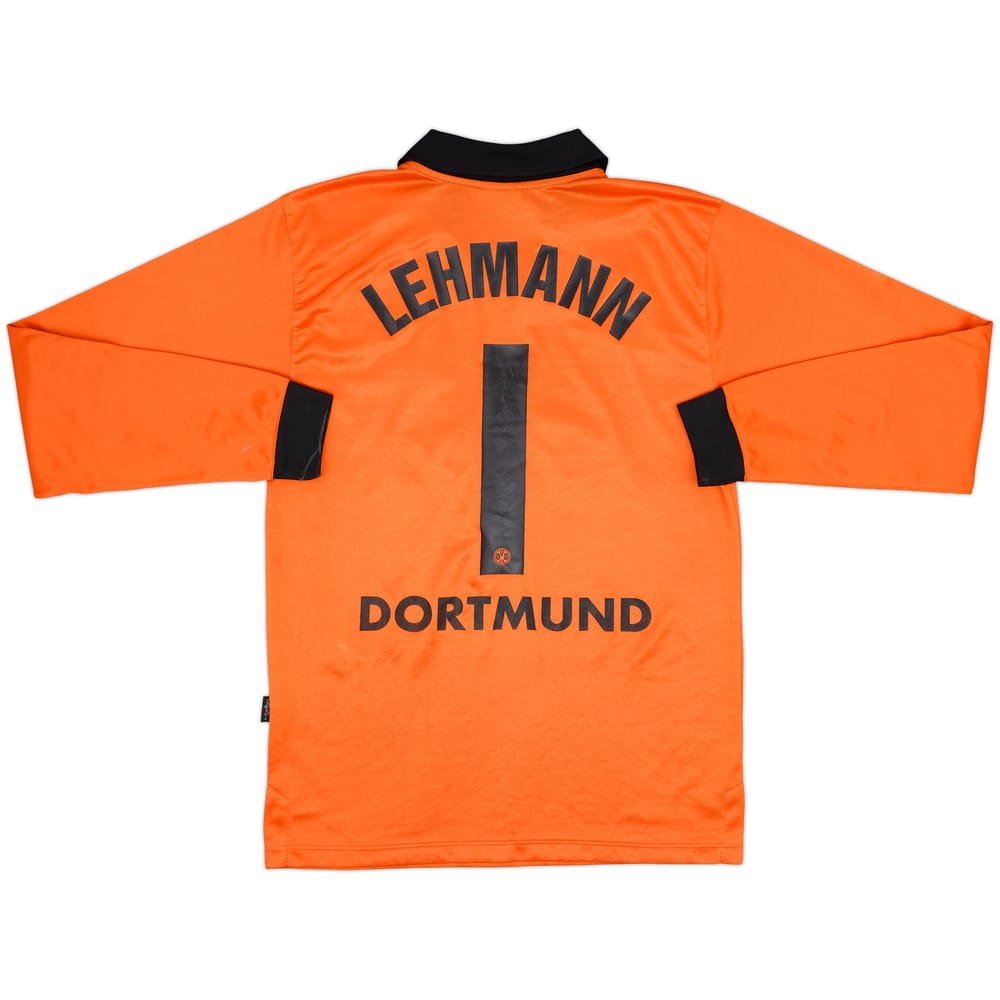 2001-02 Borussia Dortmund GK Shirt Lehmann #1 - 8/10 - (L)