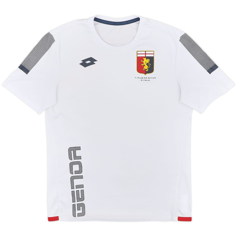 2018-19 Genoa Lotto Training Shirt - 8/10 - (M)