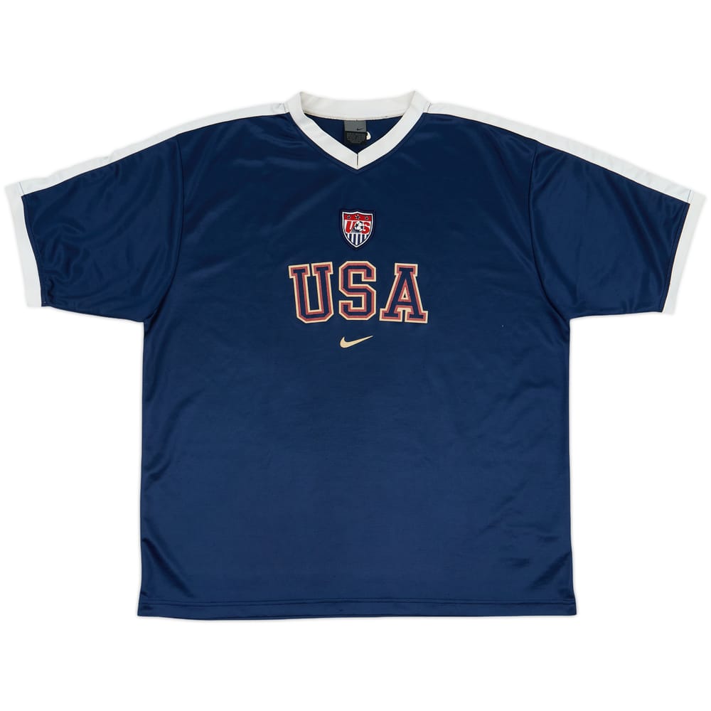 2002-04 USA Nike Training Shirt - 6/10 - (XL)