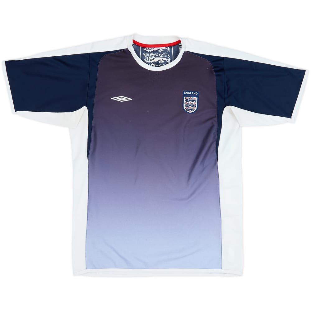 2004-06 England Umbro Training Shirt - 4/10 - (M)