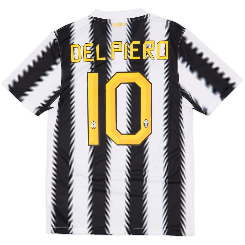 2011-12 Juventus Home Shirt Del Piero #10 - 10/10 - (S)