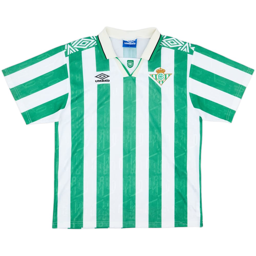 1994-95 Real Betis Home Shirt - 8/10 - (L)