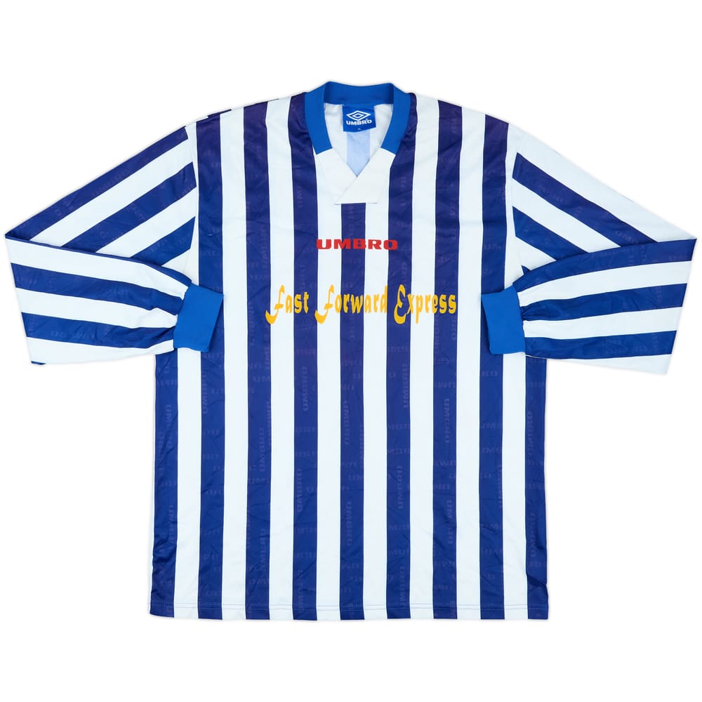 19990s Umbro Template L/S Shirt #7 - 8/10 - (XL)