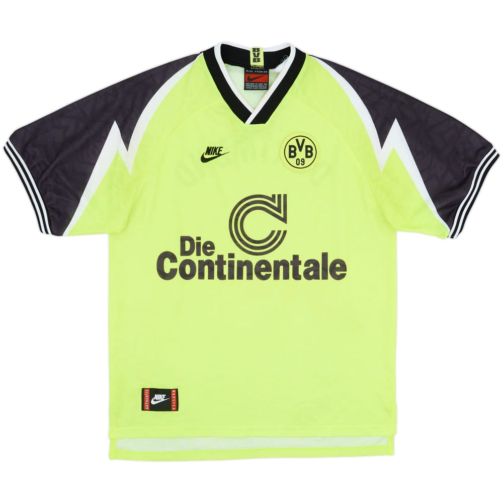 1995-96 Borussia Dortmund Home Shirt - 8/10 - (L)