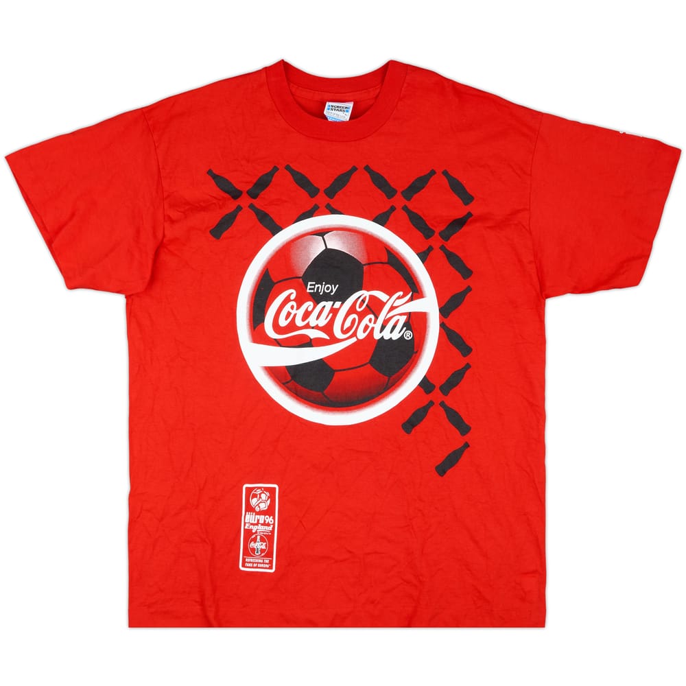 1996 Euros Coca-Cola Graphic Tee - 10/10 - (XL)