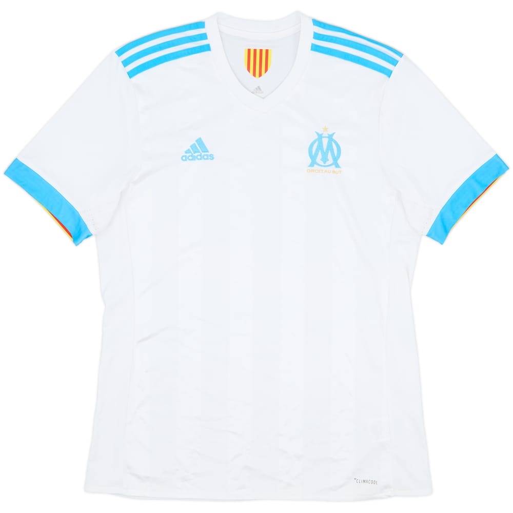 2017-18 Olympique Marseille Home Shirt - 5/10 - (M)