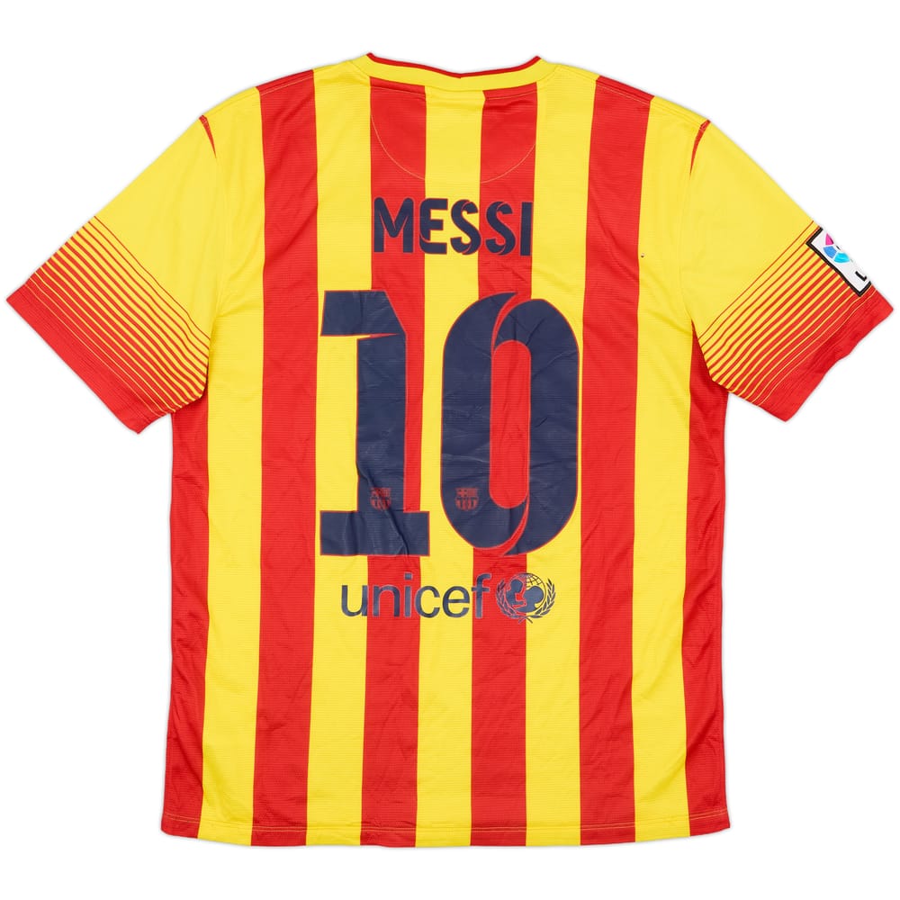 2013-15 Barcelona Away Shirt Messi #10 - 9/10 - (M)