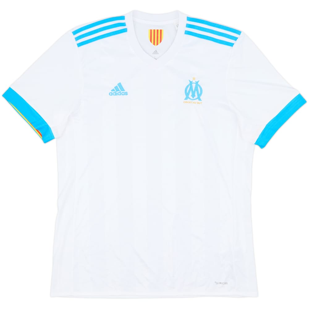 2017-18 Olympique Marseille Home Shirt - 10/10 - (L)