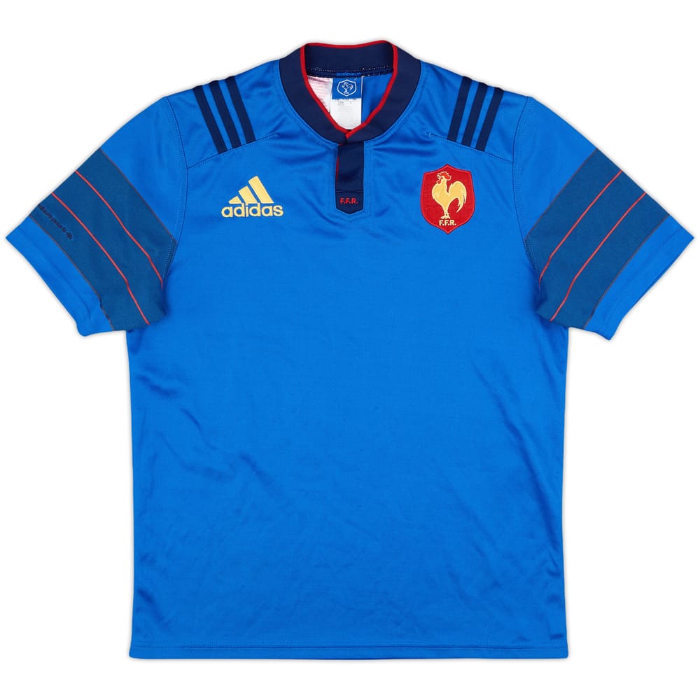 2015 France Rugby Home Shirt - 9/10 - (XL.Boys)