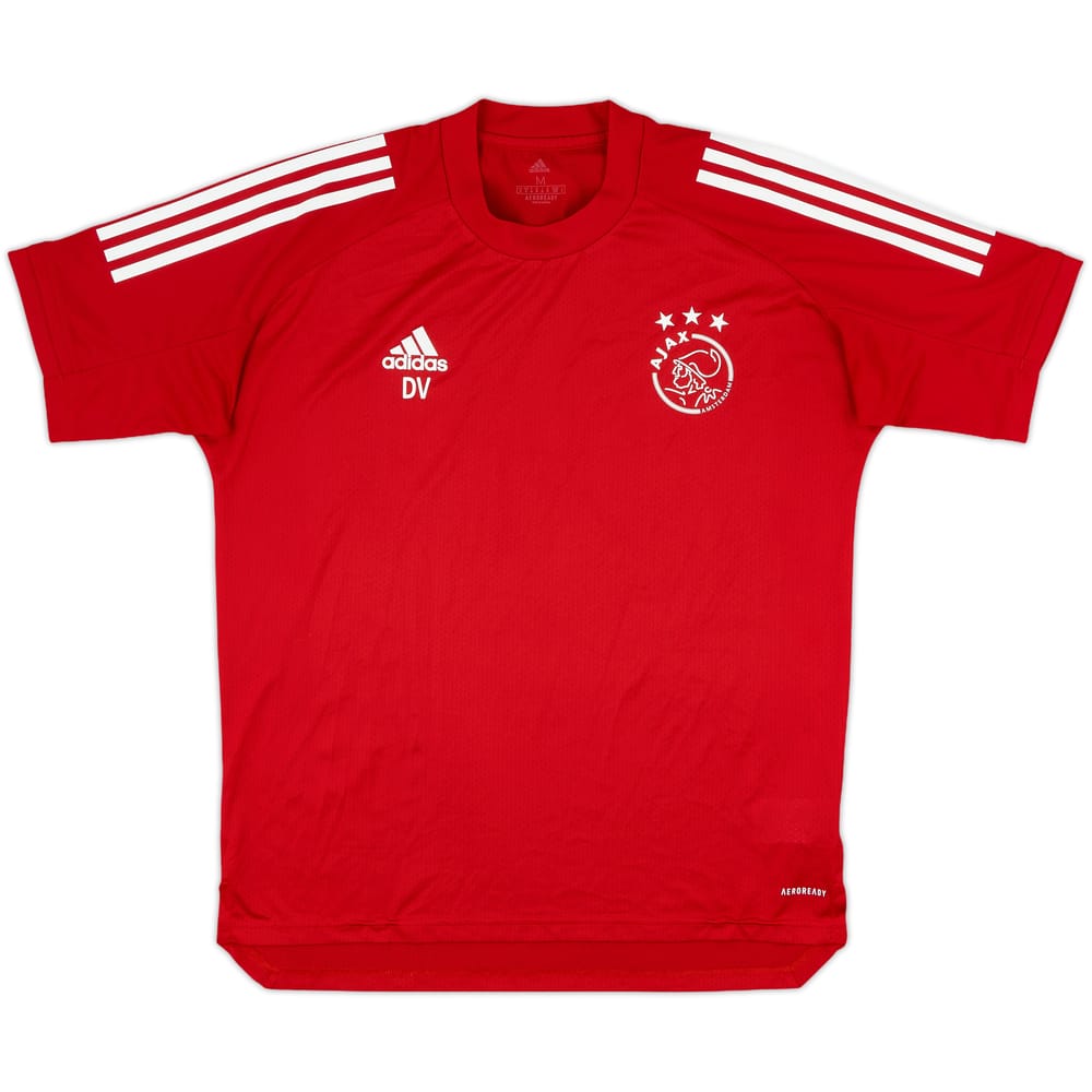 2019-20 Ajax Staff Issue adidas Training Shirt DV - 9/10 - (M)