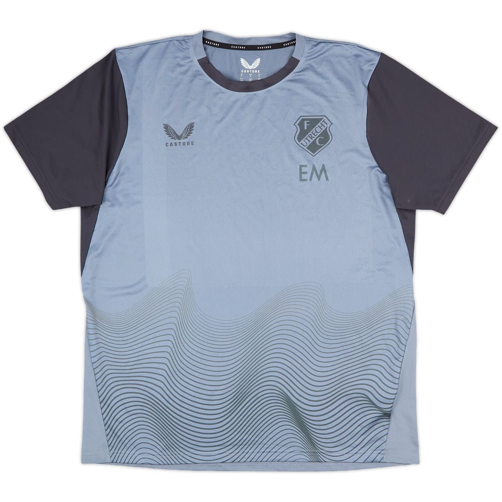 2023-24 Utrecht Castore Staff Issue Training Shirt EM - 8/10 - (XL)
