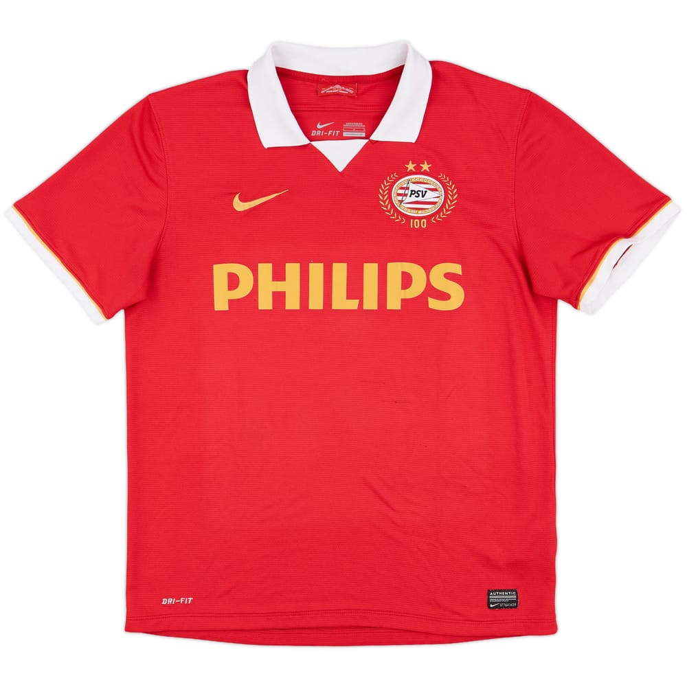 2013-14 PSV Centenary Home Shirt - 7/10 - (L)