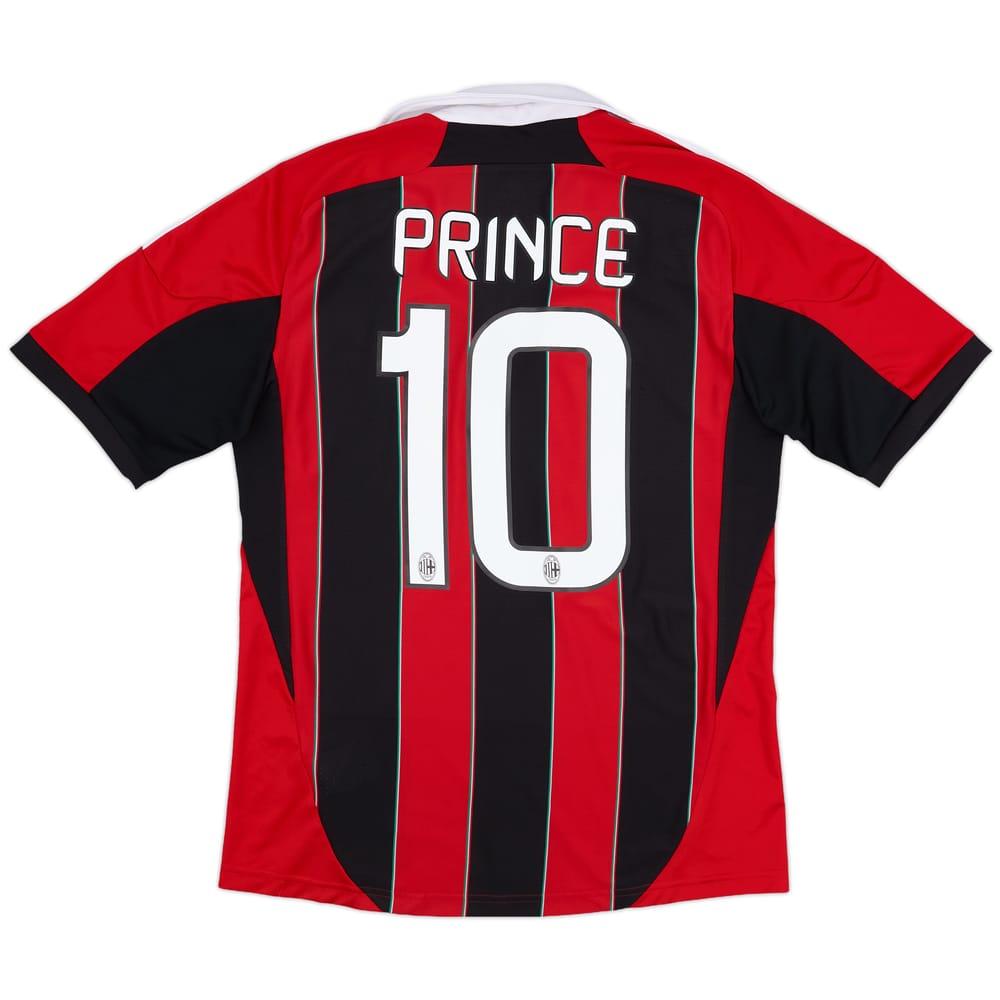 2012-13 AC Milan Home Shirt Prince #10 - 7/10 - (M)
