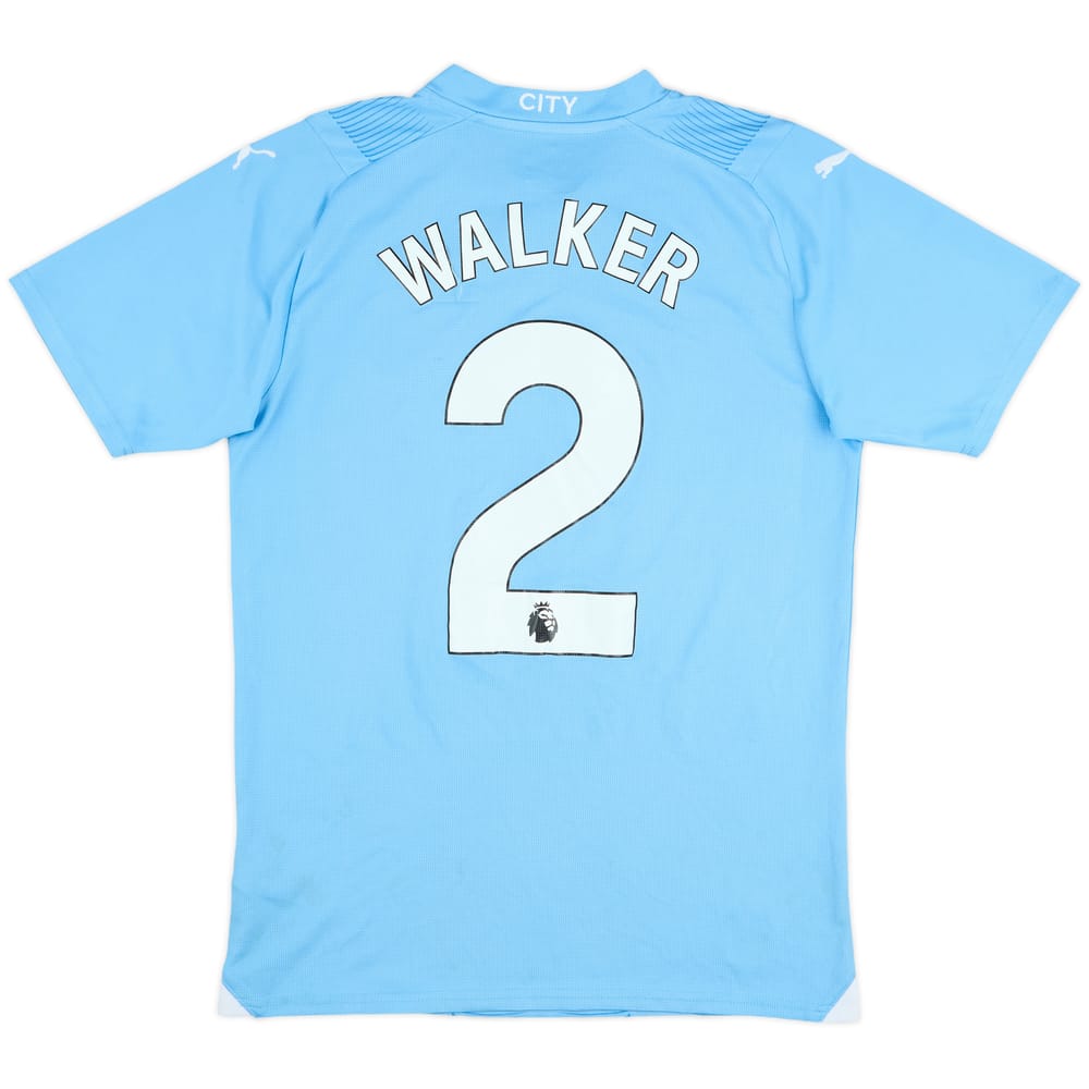 2023-24 Manchester City Home Shirt Walker #2 - 7/10 - (S)