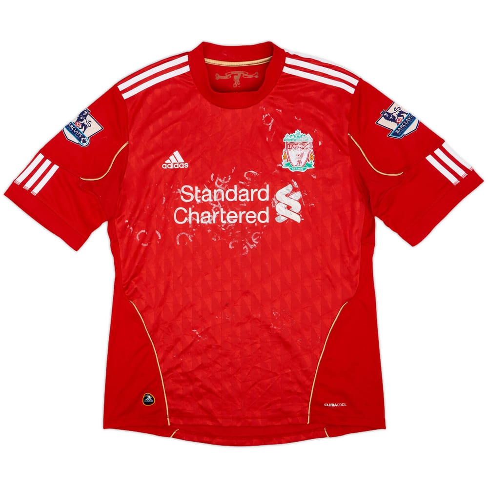 2010-12 Liverpool Home Shirt - 3/10 - (L)