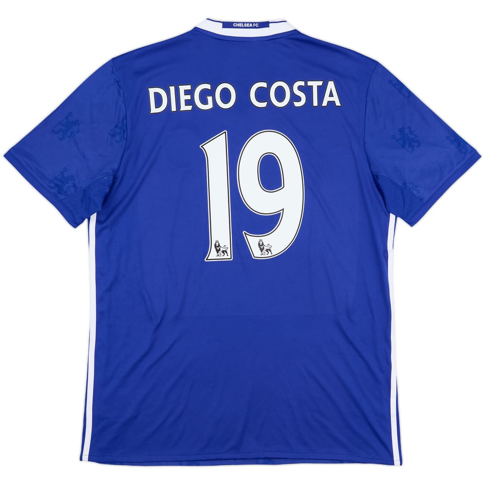 2016-17 Chelsea Home Shirt Diego Costa #19 - 7/10 - (L)