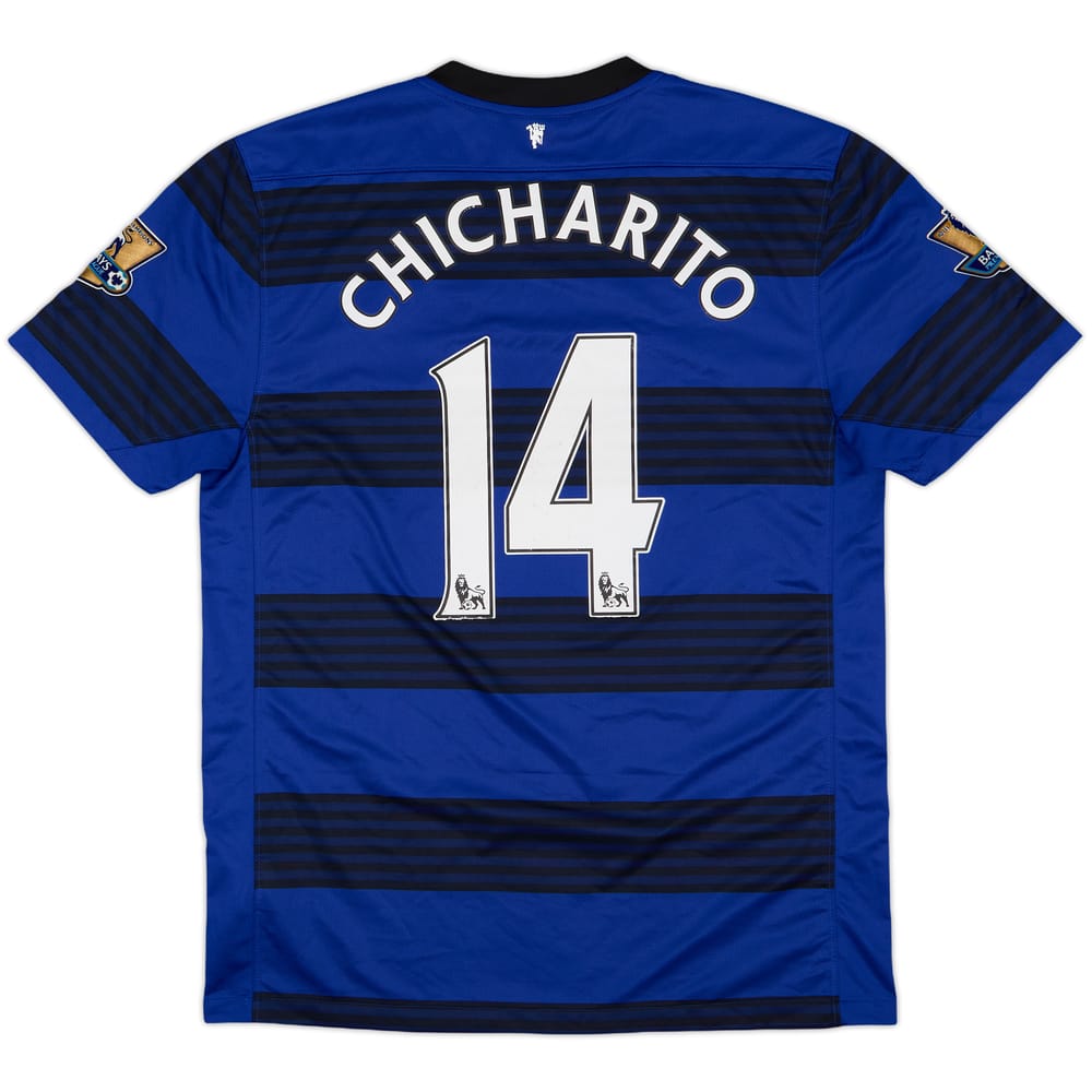 2011-13 Manchester United Away Shirt Chicharito #14 - 6/10 - (L)
