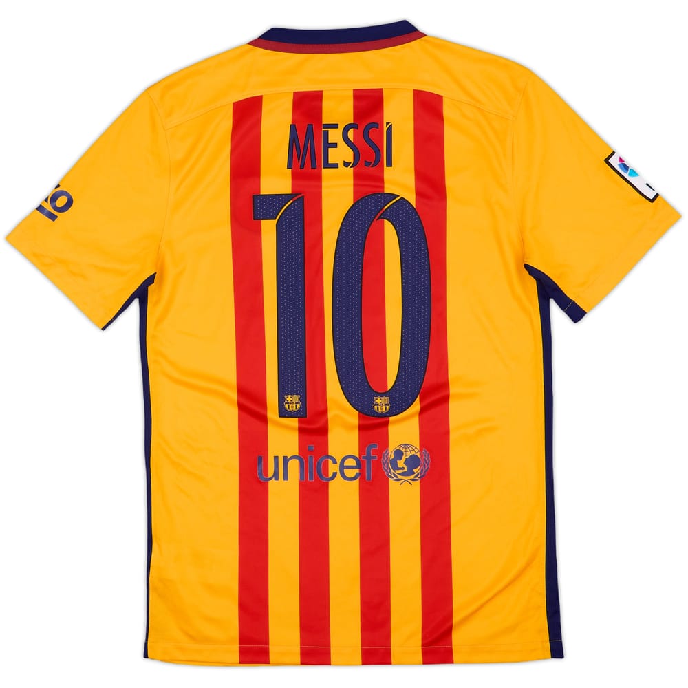 2015-16 Barcelona Away Shirt Messi #10 - 8/10 - (S)