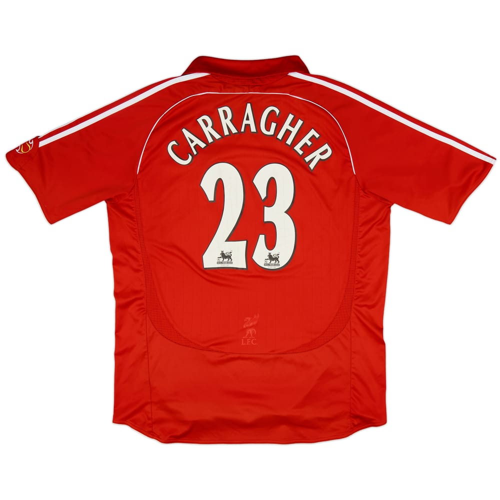 2006-08 Liverpool Home Shirt Carragher #23 - 6/10 - (XL)